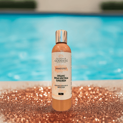Goddess Glow Shimmer Suntan Lotion SPF 40 – Reef-Safe Radiance - Trending Wellness Store