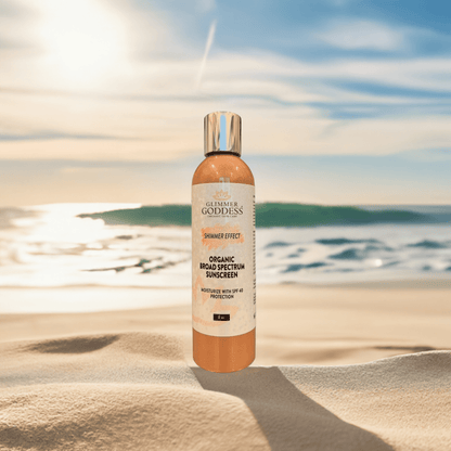 Goddess Glow Shimmer Suntan Lotion SPF 40 – Reef-Safe Radiance - Trending Wellness Store