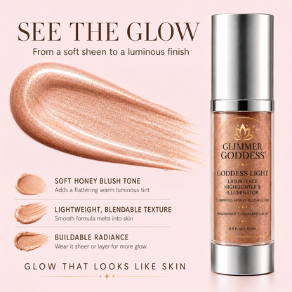 Goddess Light Liquid Face Highlighter & Illuminator - Trending Wellness Store
