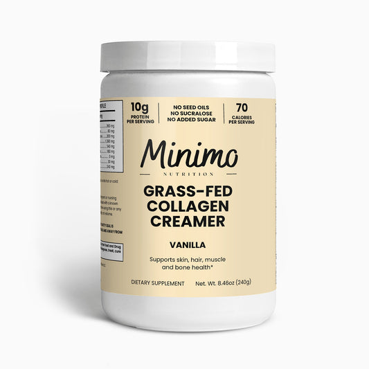 Grass-Fed Collagen Creamer (Vanilla), 8.5 oz - Trending Wellness Store