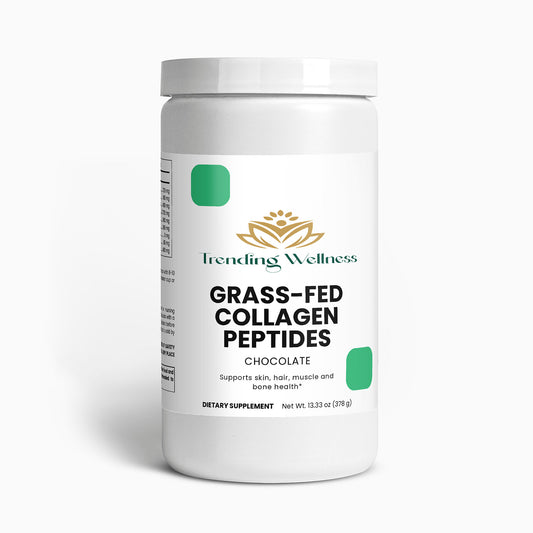 Grass-Fed Collagen Peptides Powder (Chocolate) - Trending Wellness Store