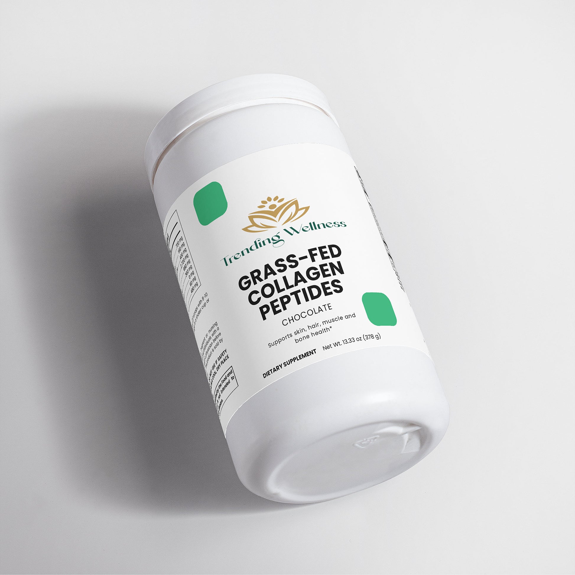 Grass-Fed Collagen Peptides Powder (Chocolate) - Trending Wellness Store
