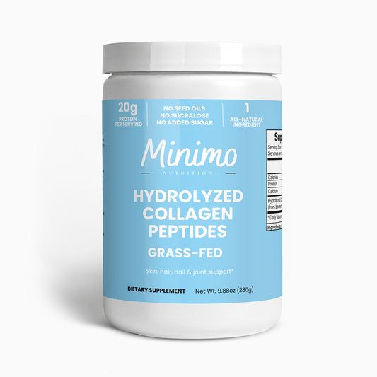 Grass-Fed Hydrolyzed Collagen Peptides, 9.9 oz - Trending Wellness Store