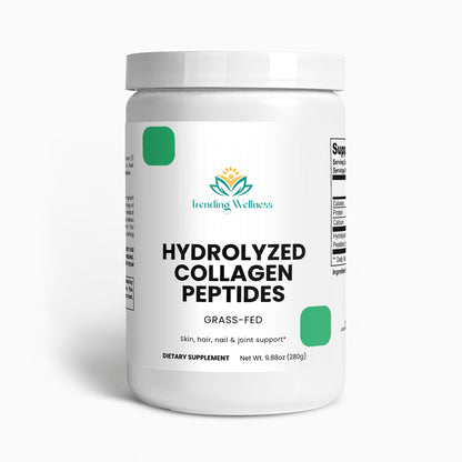 Grass-Fed Hydrolyzed Collagen Peptides - Trending Wellness Store