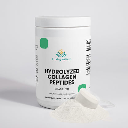 Grass-Fed Hydrolyzed Collagen Peptides - Trending Wellness Store