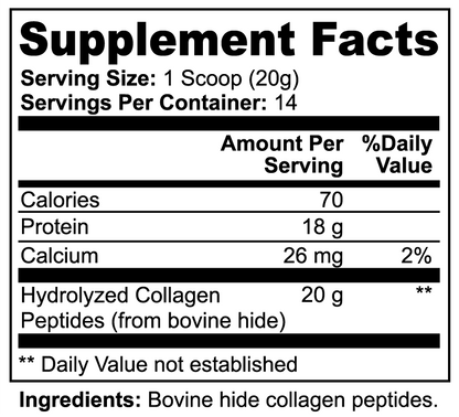 Grass-Fed Hydrolyzed Collagen Peptides - Trending Wellness Store