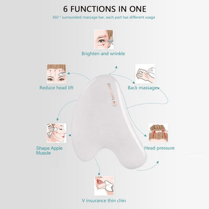 Gua-sha White Jade - Trending Wellness Store
