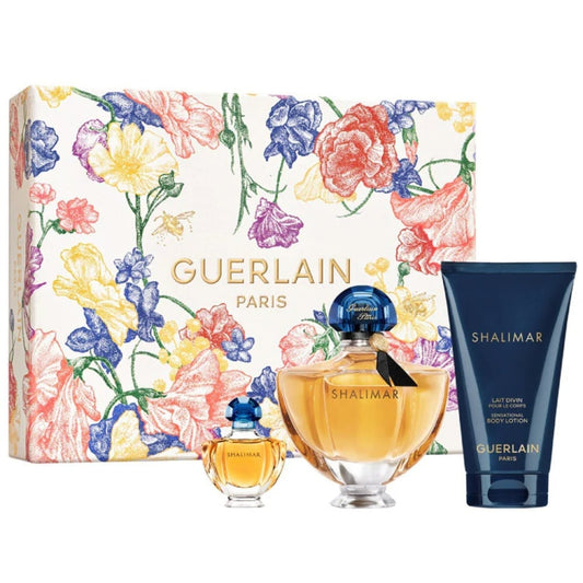 Guerlain Shalimar Womans Eau De Parfum Gift Set Trio - Trending Wellness Store