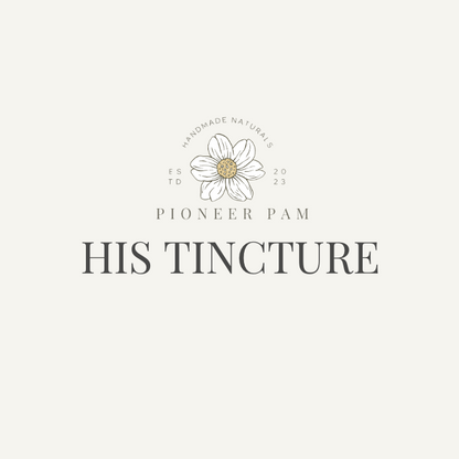 HIS Tincture: Testosterone Support - Trending Wellness Store