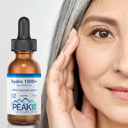 HYDRO 1000+ hyaluronic serum  age defense 1oz - Trending Wellness Store