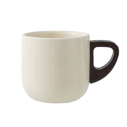 Handcrafted Ceramic Espresso Cup with Wooden Handle - Trending Wellness Store