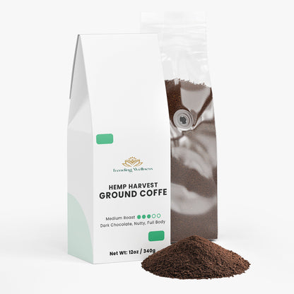 Hemp Harvest Coffee (Medium Roast) - Trending Wellness Store