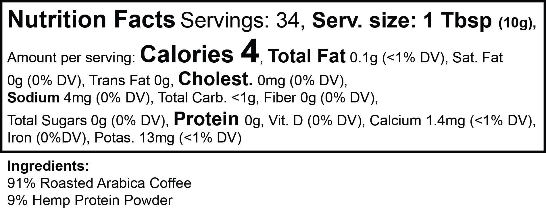Hemp Harvest Coffee (Medium Roast) - Trending Wellness Store