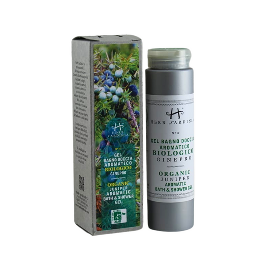 Herb Sardinia Certified Organic N°11 Juniper Bath & Shower Gel 200 ml - Trending Wellness Store
