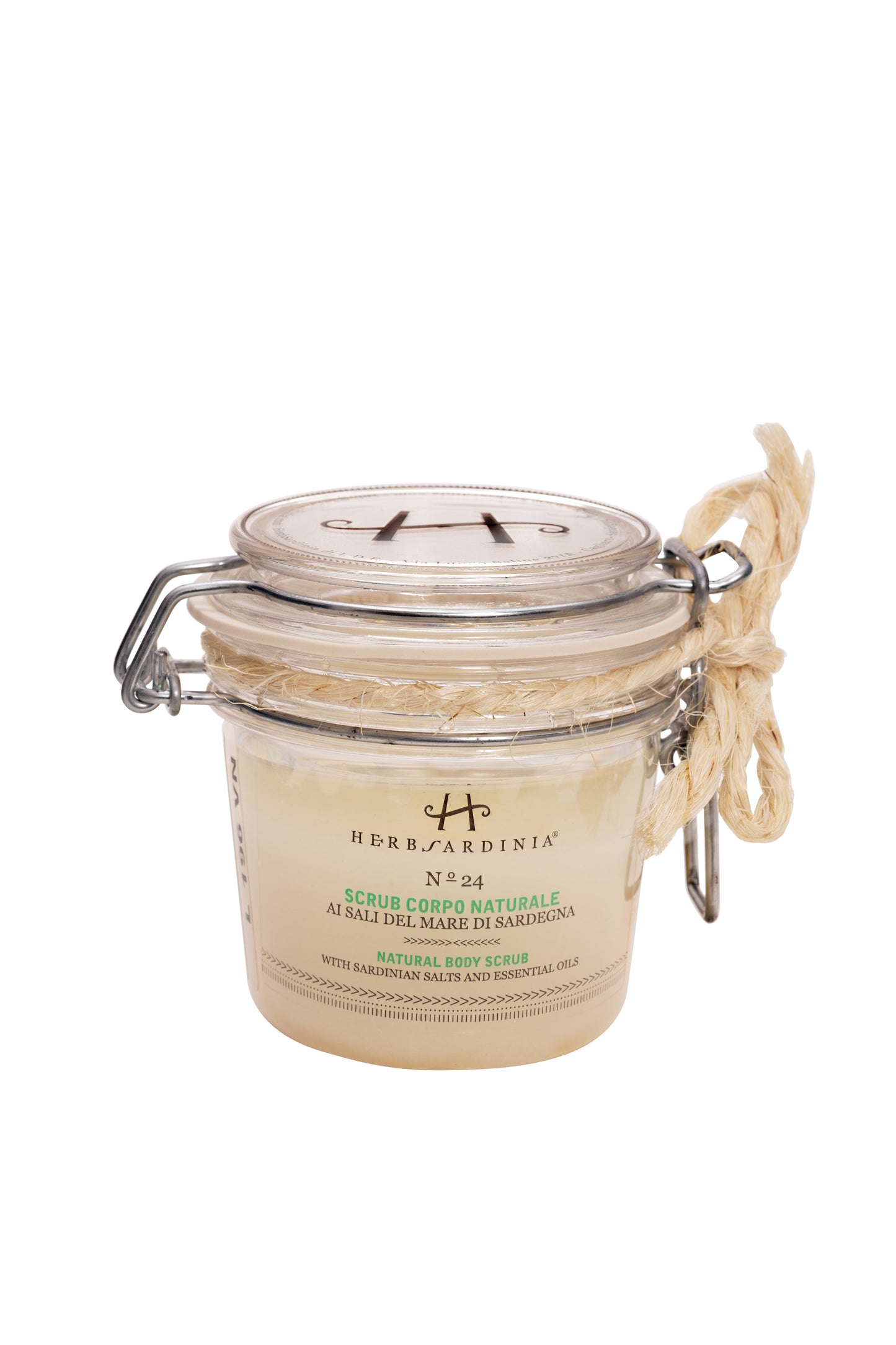 Herb Sardinia Natural Body Scrub with Sardinian Sea Salt - Trending Wellness Store