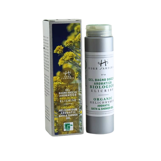 Herb Sardinia Organic Helichrysum Bath & Shower Gel 200 ml - Trending Wellness Store