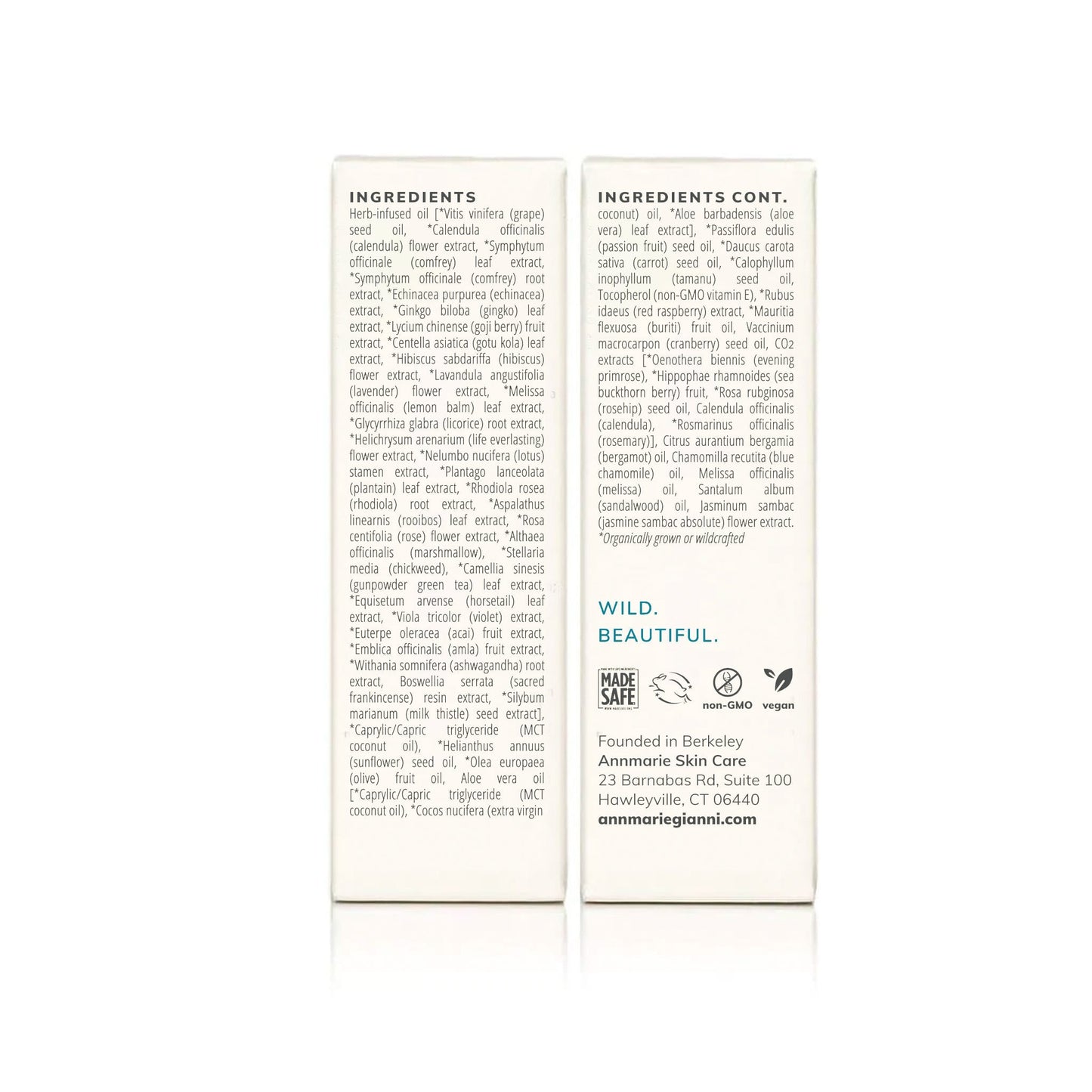 Herbal Facial Oil for Normal & Combination Skin (15ml)- Collective - Trending Wellness Store