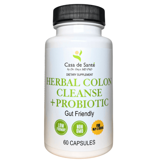 Herbal Laxative & 15 Day Colon Cleanse | Low FODMAP & GLP-1 Gentle Motility Support - Trending Wellness Store