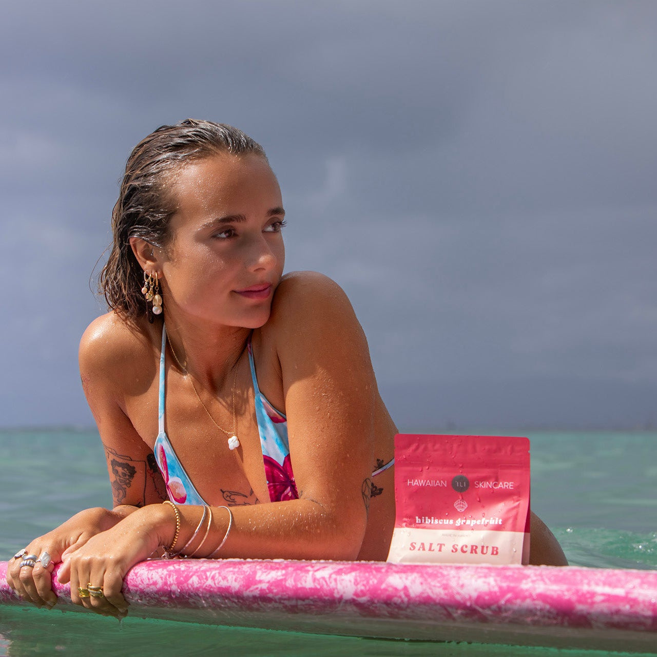 Hibiscus Grapefruit Salt Scrub - Trending Wellness Store
