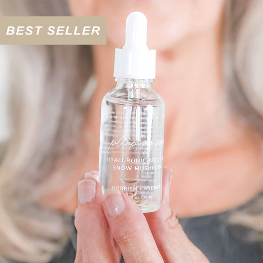 Hyaluronic Plumping Serum with Vitamin B5 + Snow Mushroom - Trending Wellness Store
