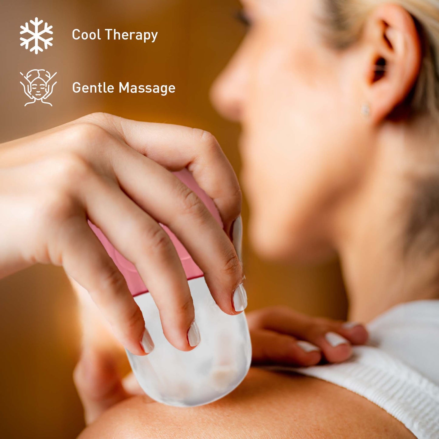 Ice Cube Facial Roller Massager and Micro Needle Derma Roller - Trending Wellness Store