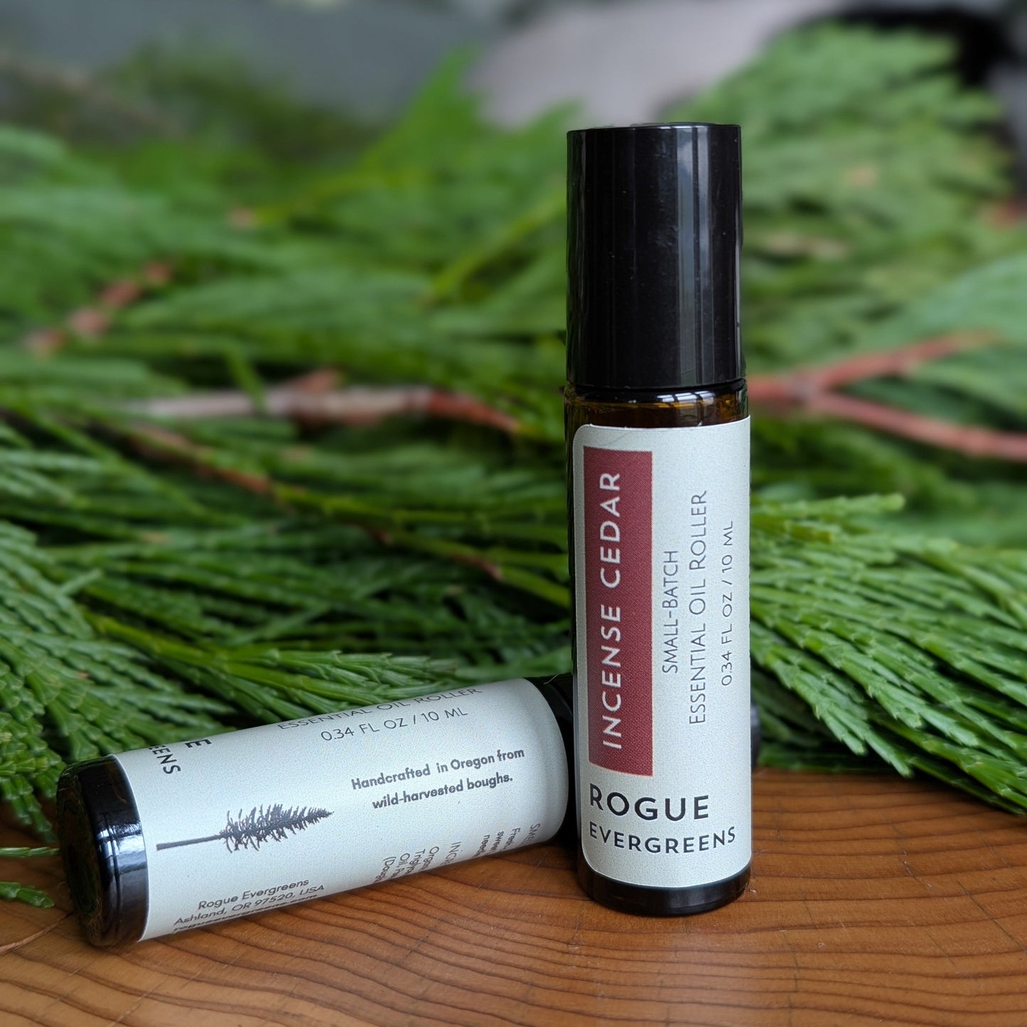 Incense Cedar Essential Oil Roller - Trending Wellness Store
