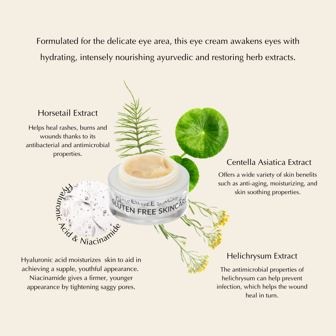 Vegan EpiSilk, Crystal Wrinkle Smoothing Eye Cream - Intense Brightening and Firming Wrinkle Fix for Sensitive Skin - Trending Wellness Store