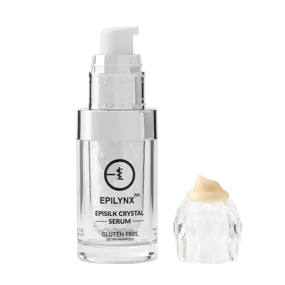 Vegan EpiSilk, Crystal Wrinkle Smoothing Face Serum - Intense Brightening and Firming Wrinkle Fix for Sensitive Skin - Trending Wellness Store