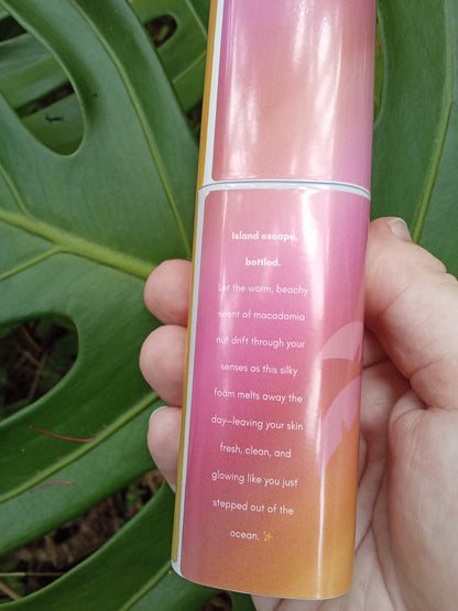 Island Macadamia Nut™ Foaming Cleanser - Trending Wellness Store