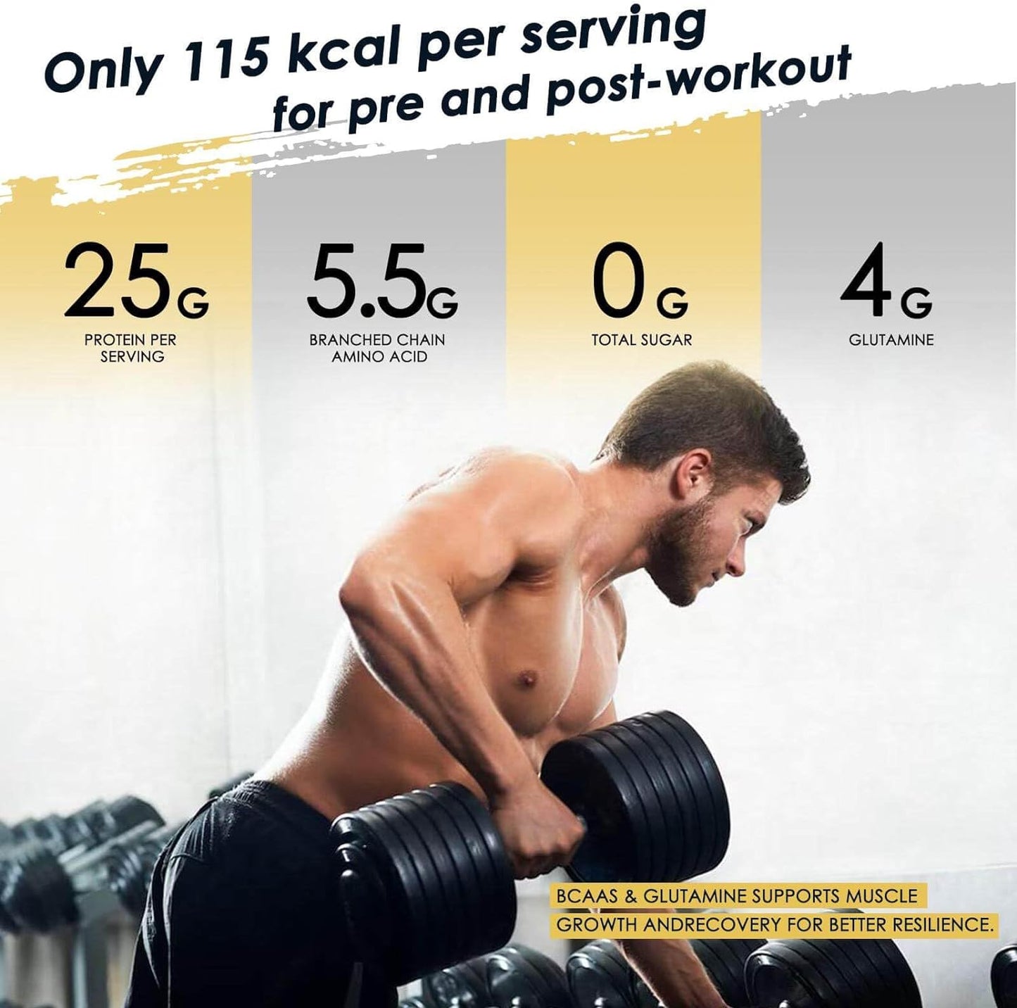 Isolate Whey Protein Powder, 25g Protein, 1.1 LB - Trending Wellness Store