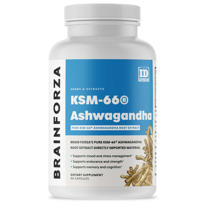 KSM-66 Ashwagandha Root, 90 Capsules - Trending Wellness Store