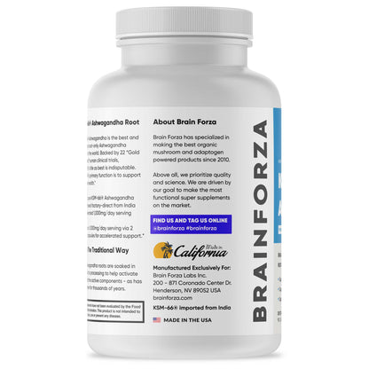 KSM-66 Ashwagandha Root, 90 Capsules - Trending Wellness Store