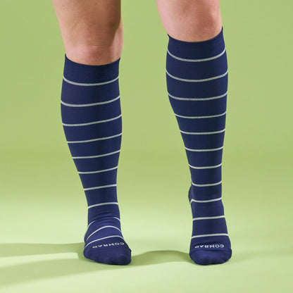 Knee-High Compression Socks - Stripes - Trending Wellness Store