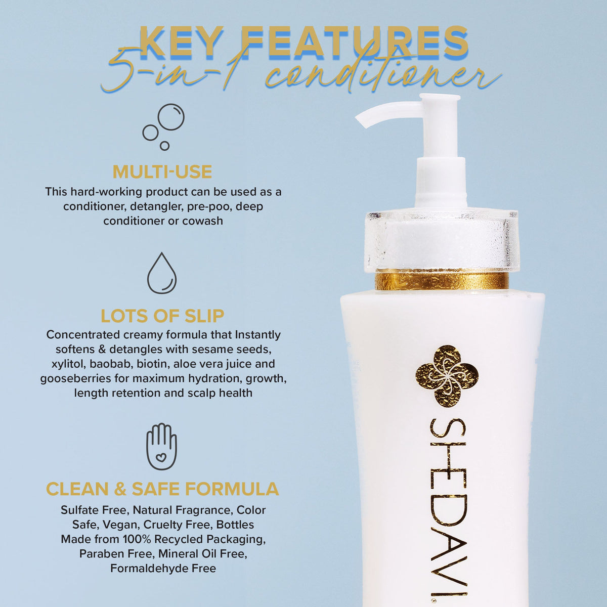 LENGTH₂O™ Aquaholic™ 5-in-1 Moisture Conditioner - Trending Wellness Store