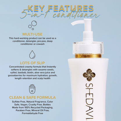 LENGTH₂O™ Aquaholic™ 5-in-1 Moisture Conditioner - Trending Wellness Store