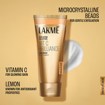 Lakme 9 to 5 Vitamin C 100% Soap Free Face Wash - Trending Wellness Store