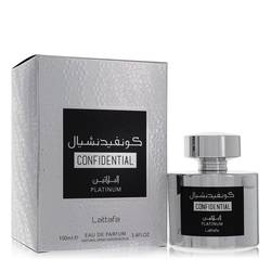 Lattafa Confidential Platinum Eau De Parfum Spray (Unisex) By Lattafa - Trending Wellness Store