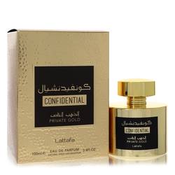 Lattafa Confidential Private Gold Eau De Parfum Spray (Unisex) By Lattafa - Trending Wellness Store