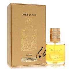 Lattafa Fire On Ice Eau De Parfum Spray (Unisex) By Lattafa - Trending Wellness Store
