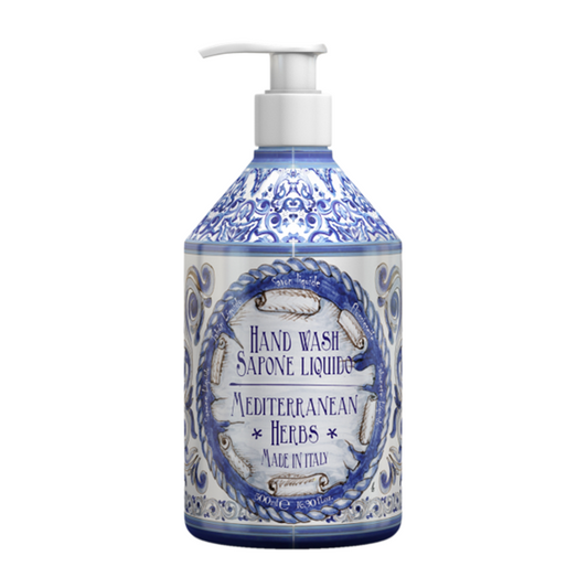 Le Maioliche MEDITERRANEAN HERBS Liquid Hand Soap 500 ml - Trending Wellness Store