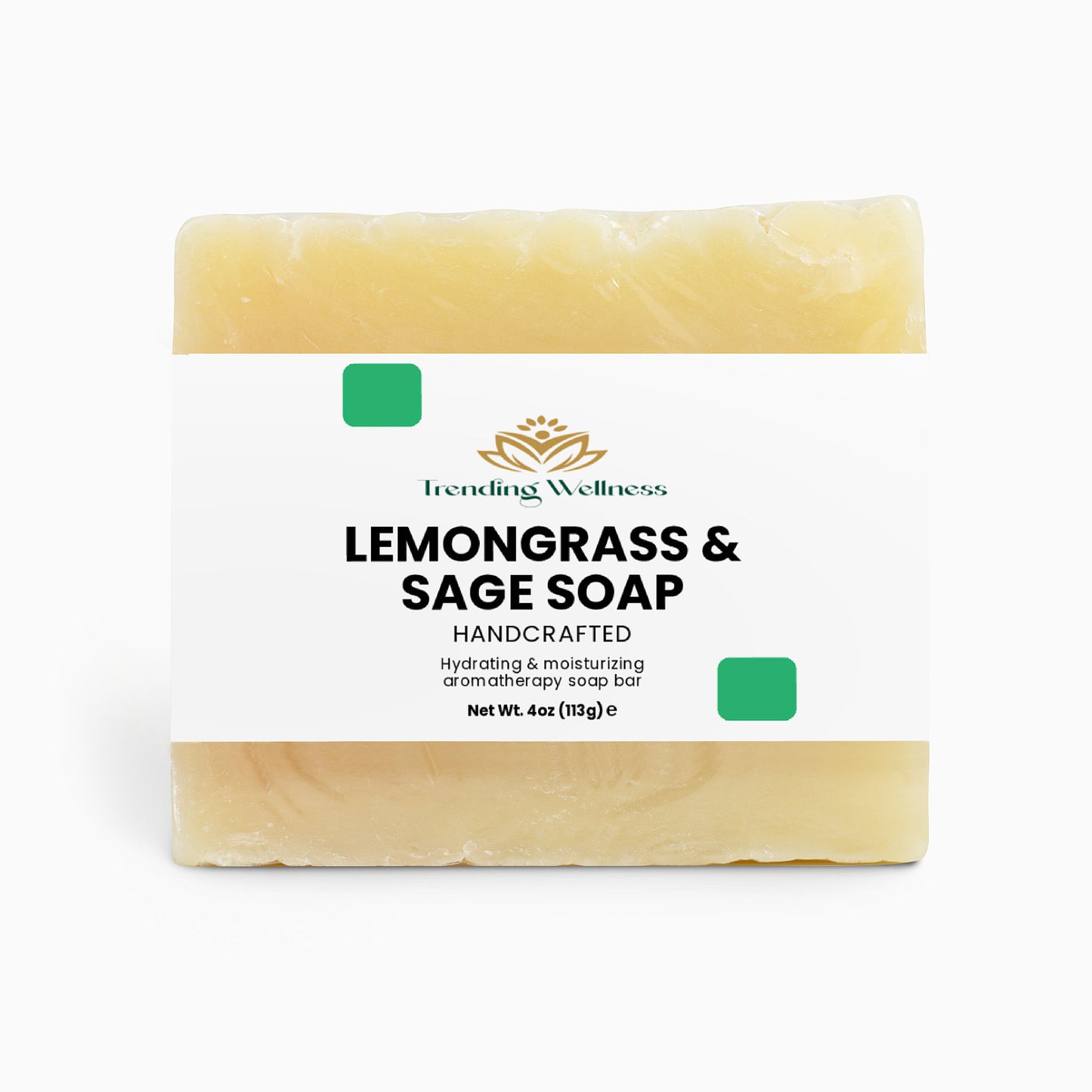 Lemongrass & Sage Soap - Trending Wellness Store