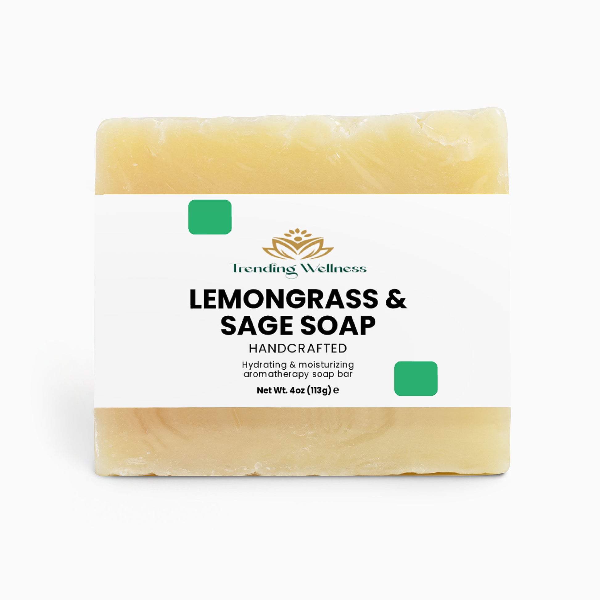 Lemongrass & Sage Soap - Trending Wellness Store