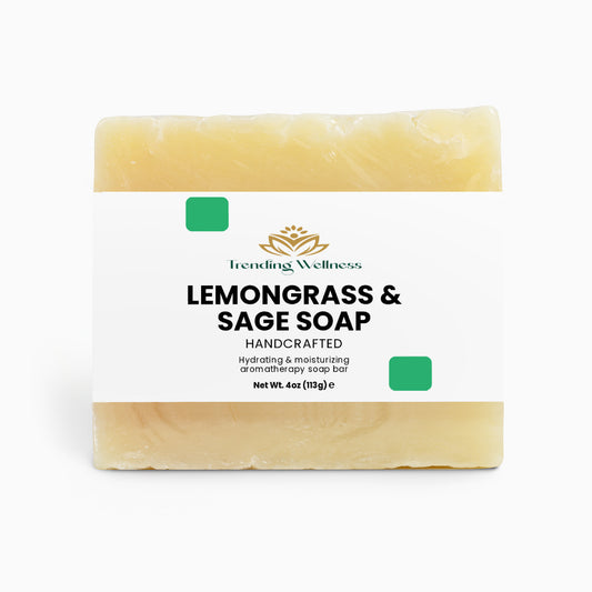 Lemongrass & Sage Soap - Trending Wellness Store