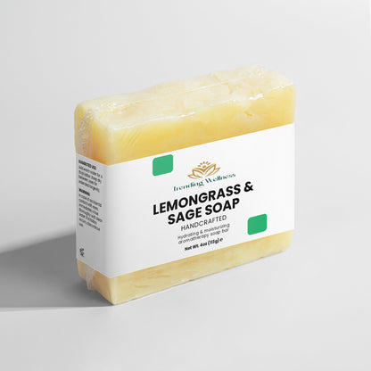Lemongrass & Sage Soap - Trending Wellness Store