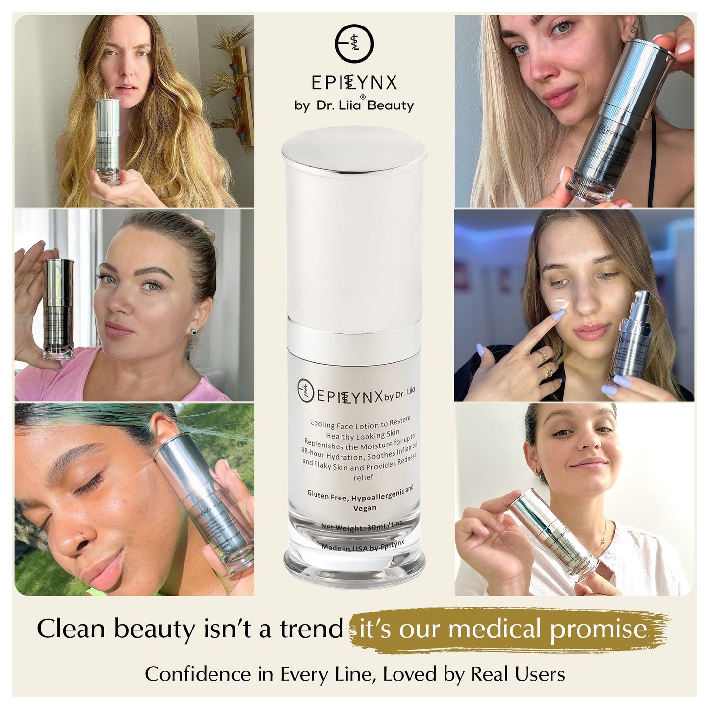 Face Moisturizer for Sensitive and Dry Skin - Lightweight - Trending Wellness Store