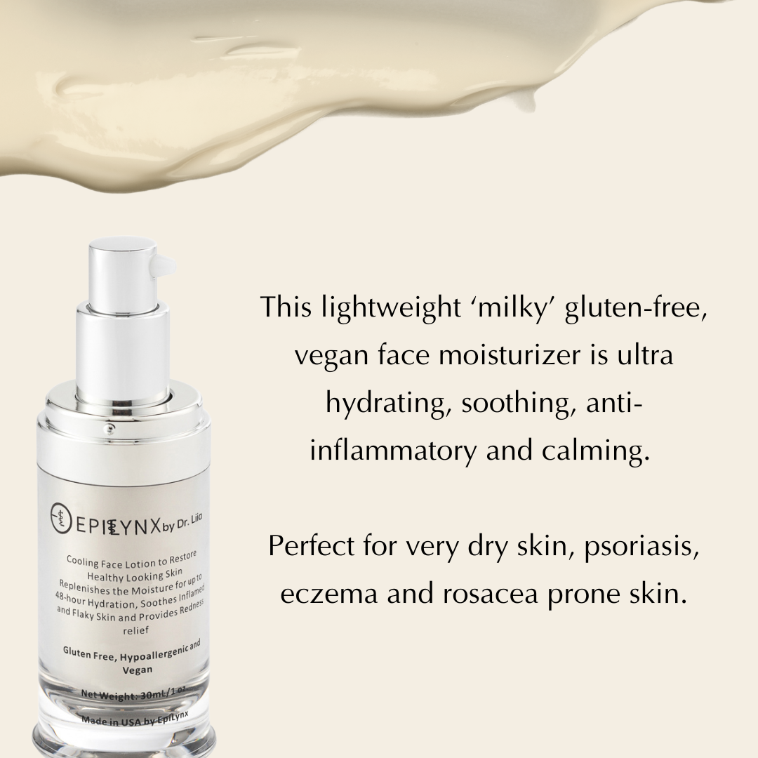 Face Moisturizer for Sensitive and Dry Skin - Lightweight - Trending Wellness Store
