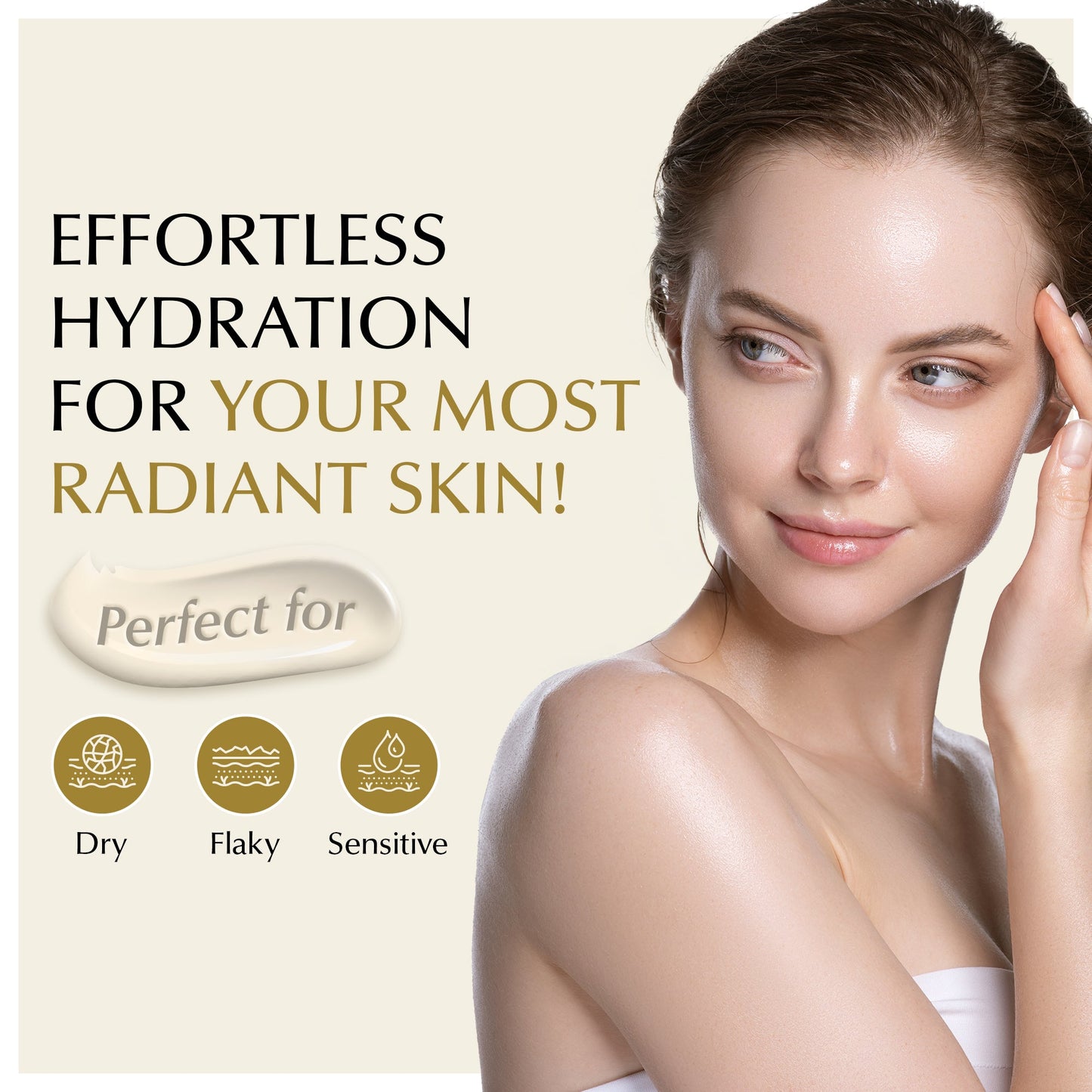 Lightweight Face Moisturizer for Sensitive & Dry Skin – Calming & Hydrating - Trending Wellness Store