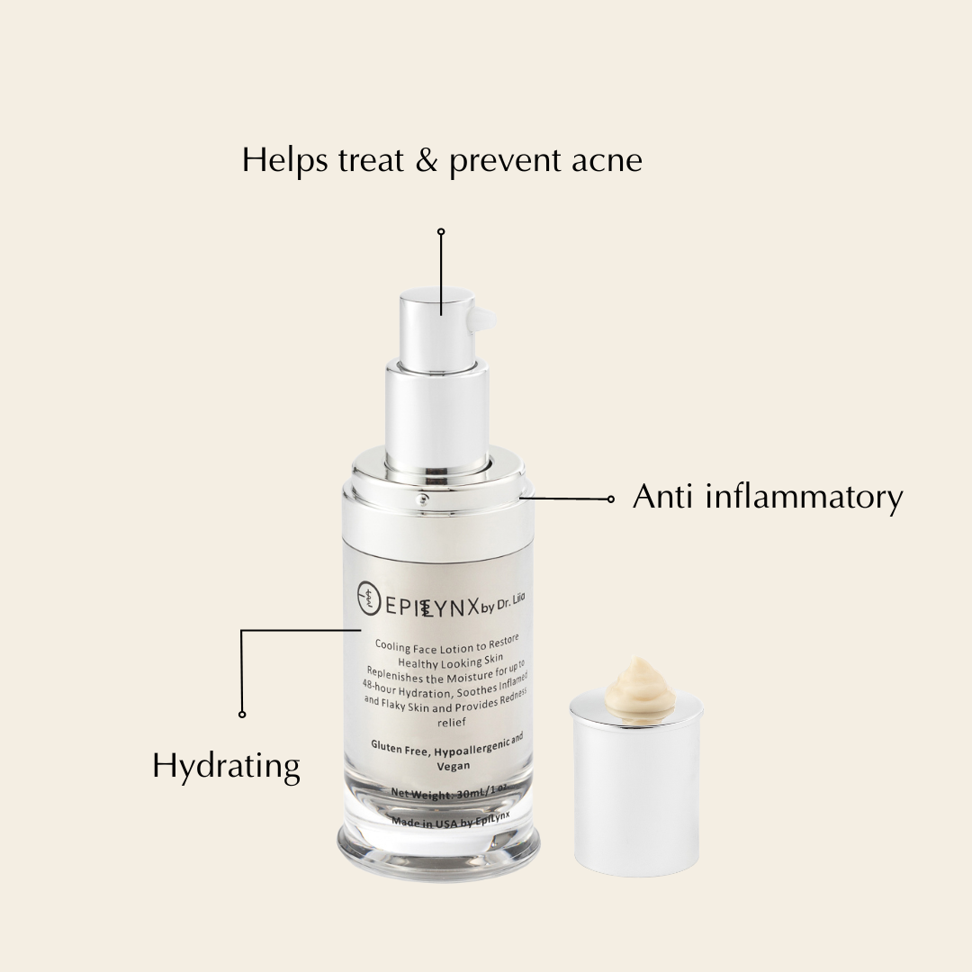 Lightweight Face Moisturizer for Sensitive & Dry Skin – Calming & Hydrating - Trending Wellness Store