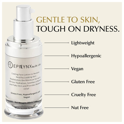 Lightweight Face Moisturizer for Sensitive & Dry Skin – Calming & Hydrating - Trending Wellness Store