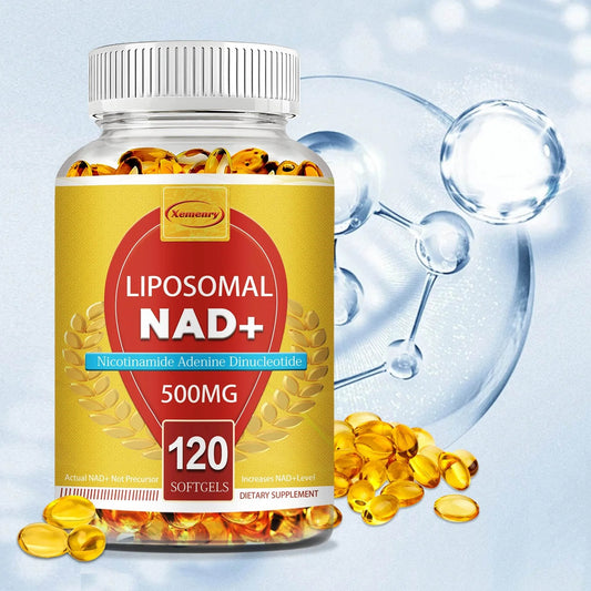 Liposomal NAD+ Capsules - Anti-aging, Replenish Energy, Enhance Focus, Support Cellular Health - 120 Capsules - Trending Wellness Store